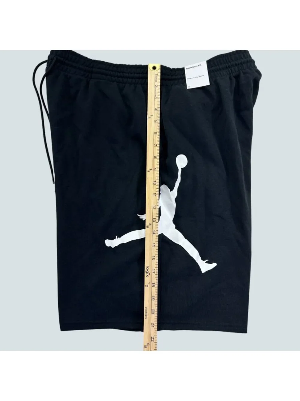 Nike Jordan Jumpman Fleece Shorts Mens 3XL Black Graphic Drawstring Athletic